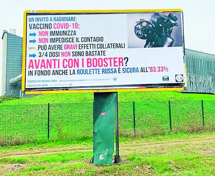 Spuntano Manifesti No Vax In Citt Gazzetta Di Reggio